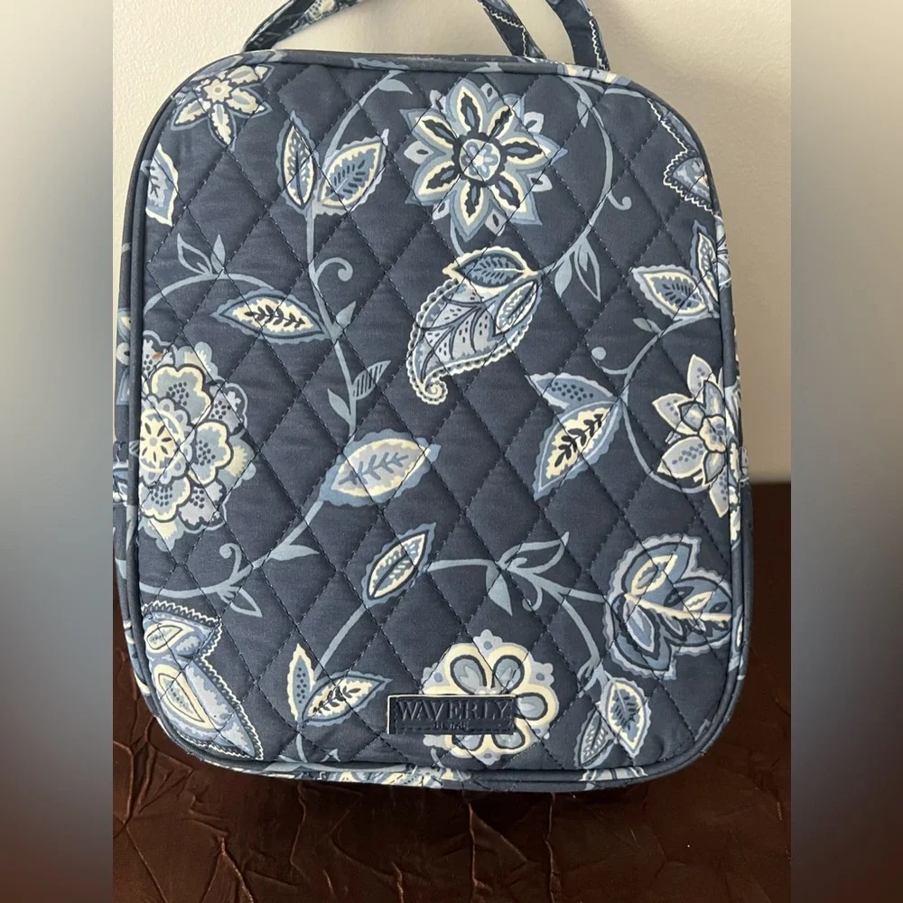 Insulated Lunch Tote Bag - Blue